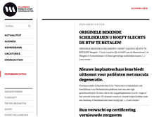 Tablet Screenshot of persberichten.villamedia.nl